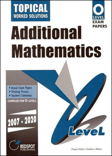 O Level Additional Mathematics (Topical) The Stationers